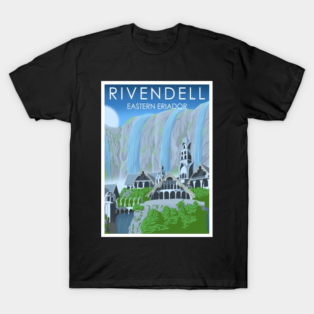 Rivendell T-Shirt by Omega Art